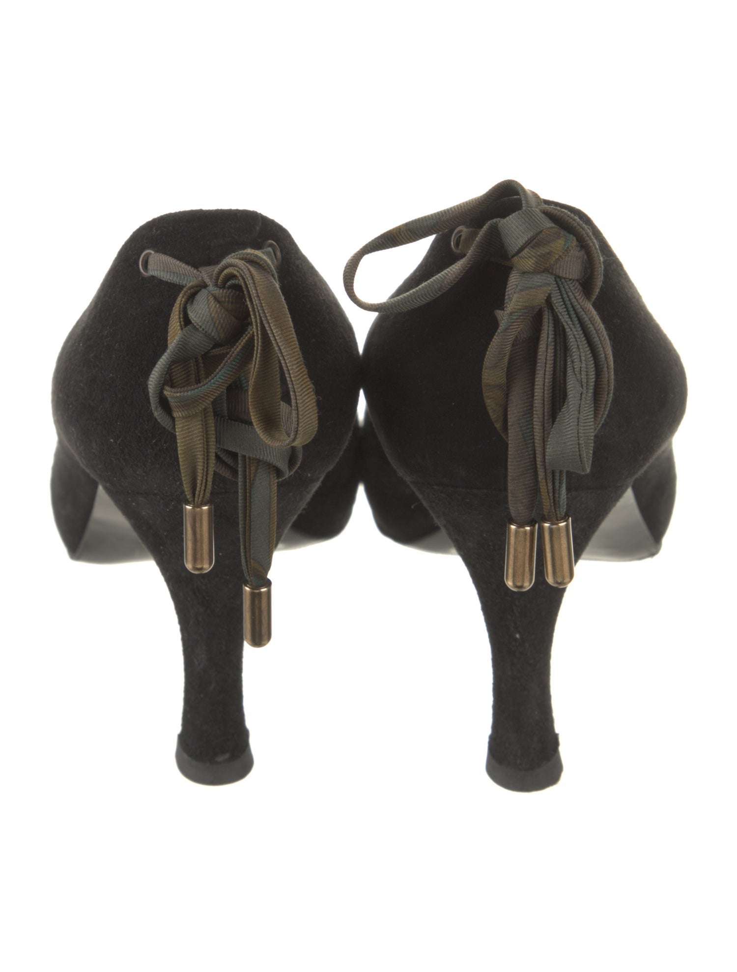 Hermès Vintage Suede Mules